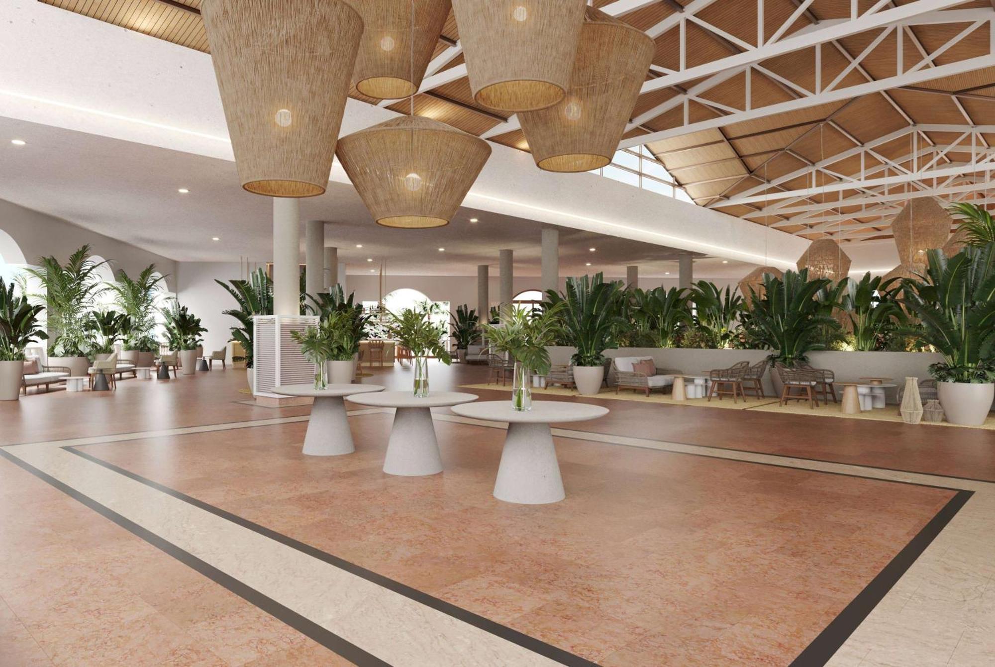 Wyndham Alltra Punta Cana All Inclusive Resort Exterior foto Interior of the terminal