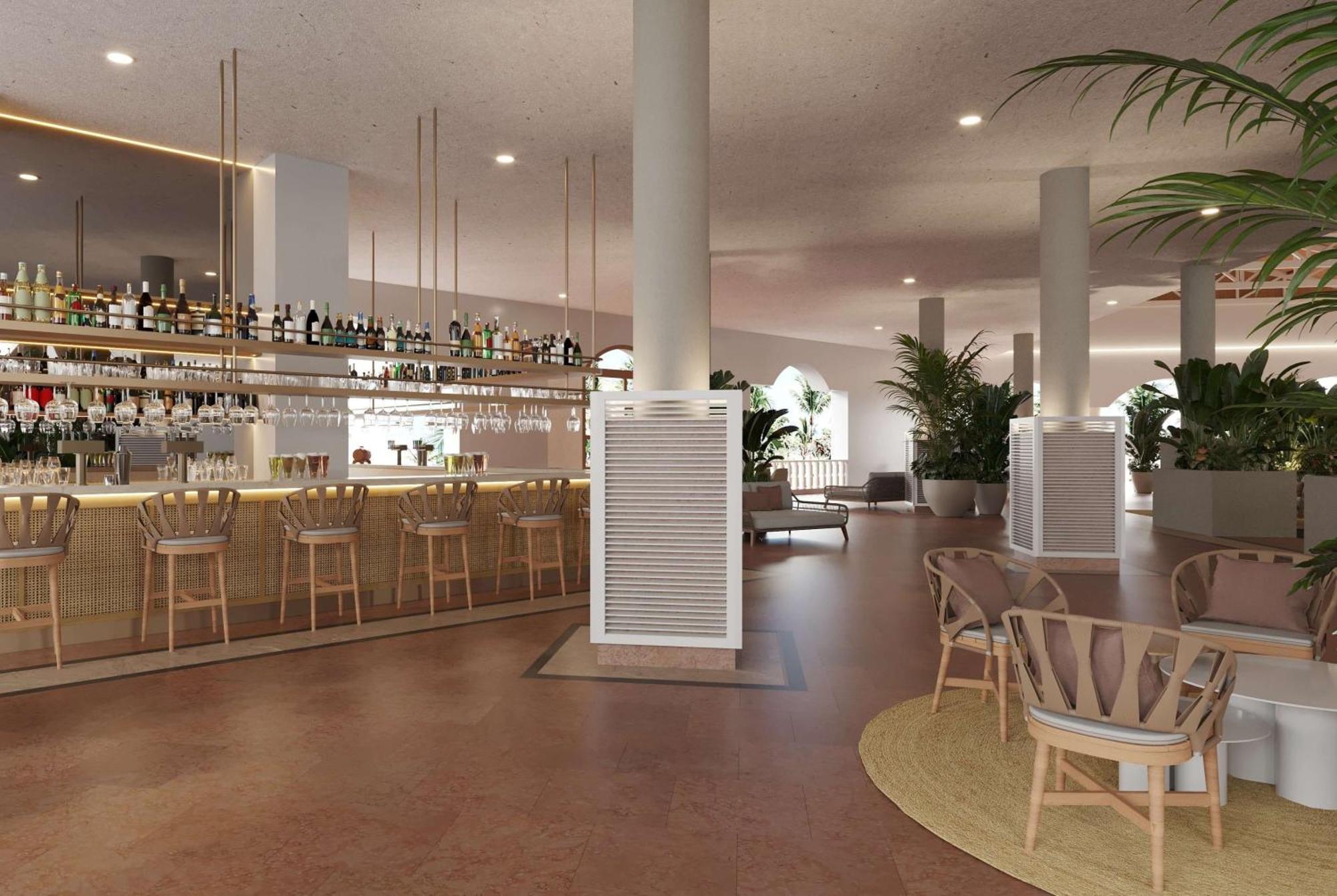 Wyndham Alltra Punta Cana All Inclusive Resort Exterior foto The interior of the hotel